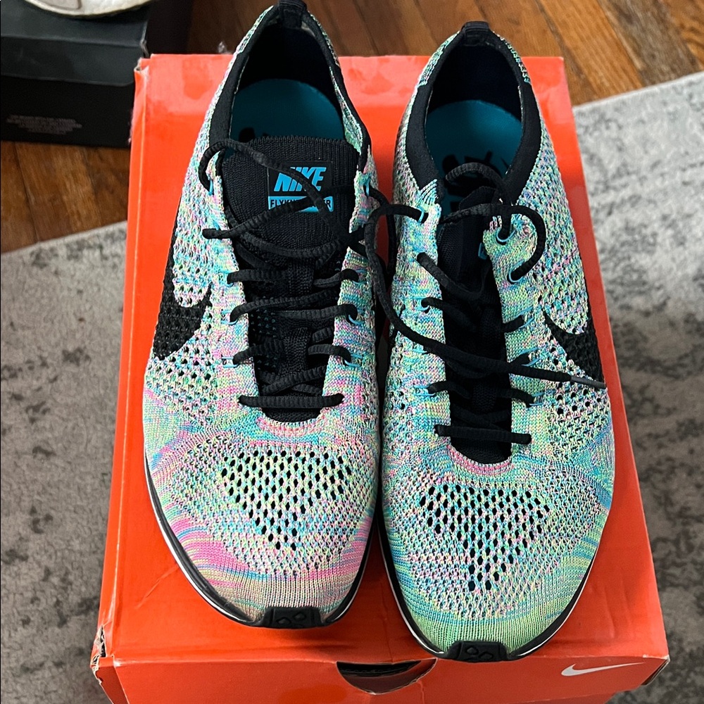 Nike Colorful Flyknit Running Shoes